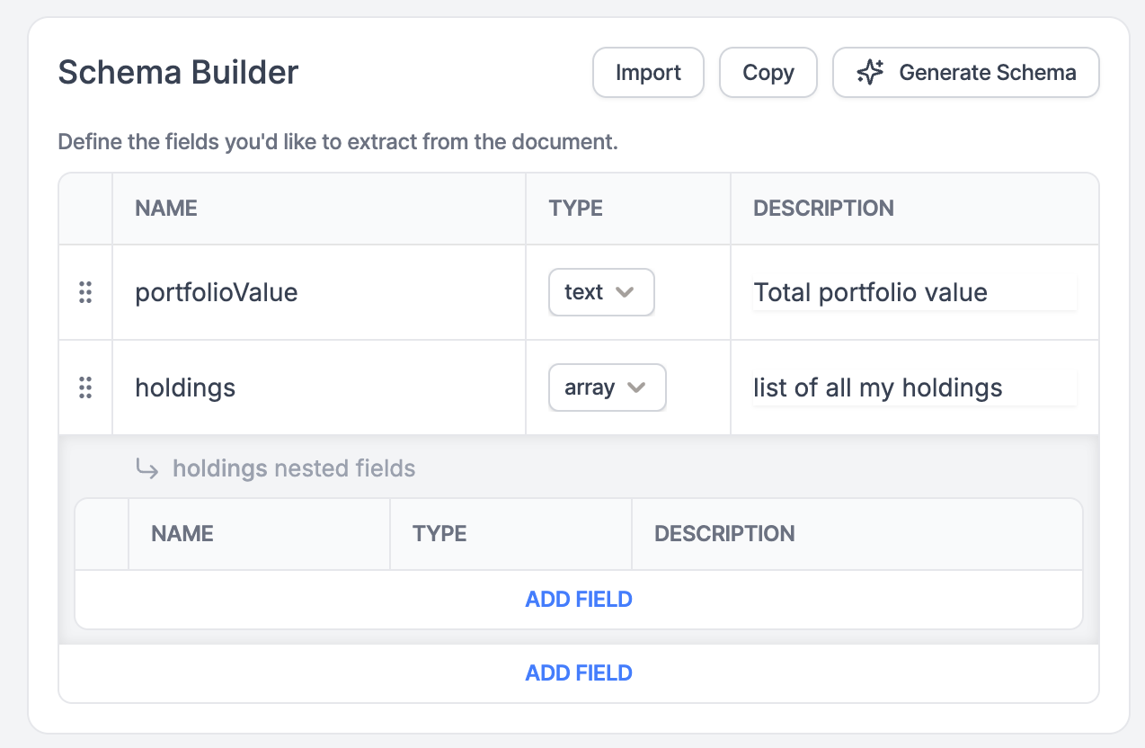 Extract Pipeline - Reducto API